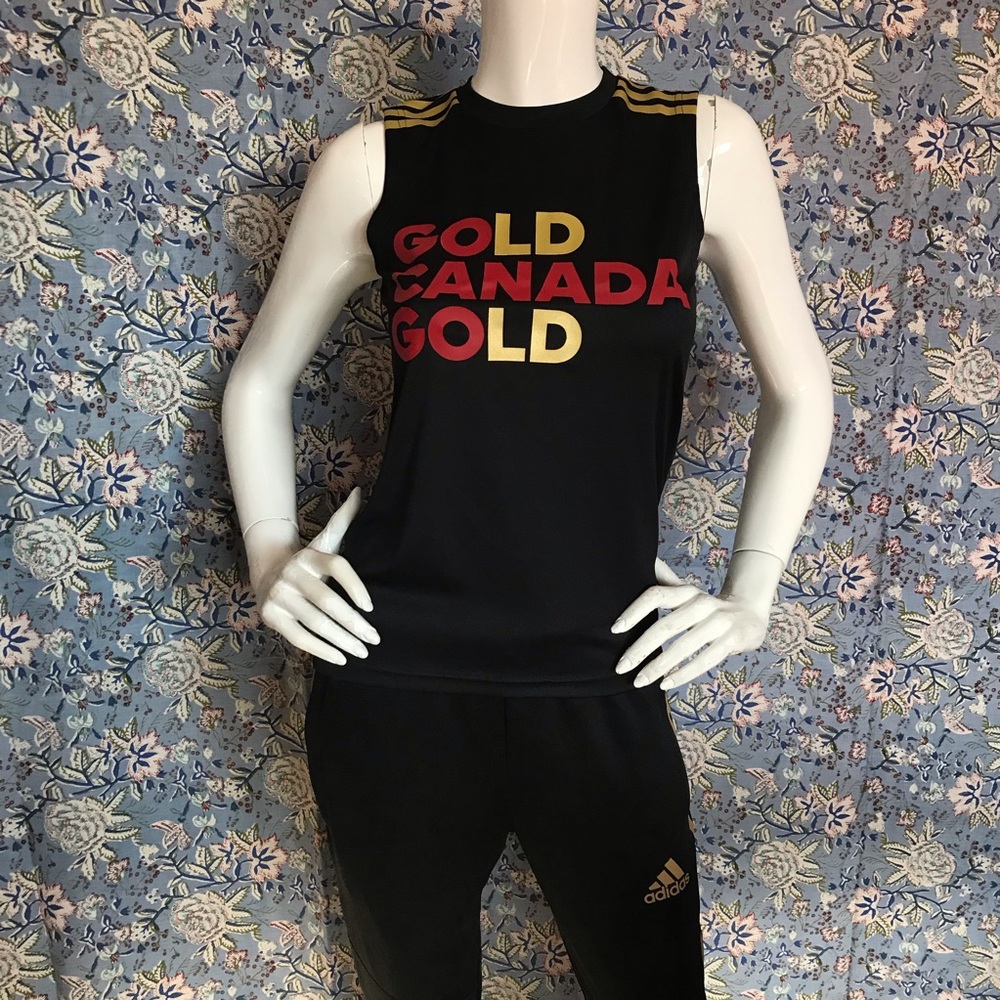 NWOT Adidas Climacool Canada Olympic Team Shirt Youth M or Women’s XS-Small
